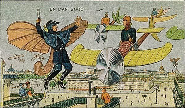 Каким виделся 2000 год французам в 1910-м?! (20 фото)