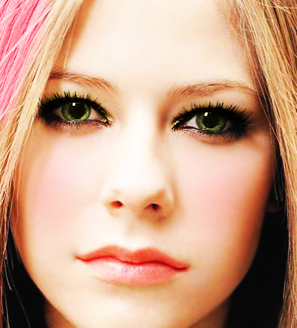 avril lavigne eye color. avril lavigne eye color. i brightened up avril#39;s face,