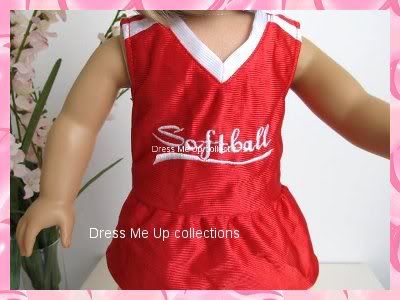 Girl Doll Clothes on 3pc Softball Suit 4 American Girl Dolls Clothes 918   Ebay