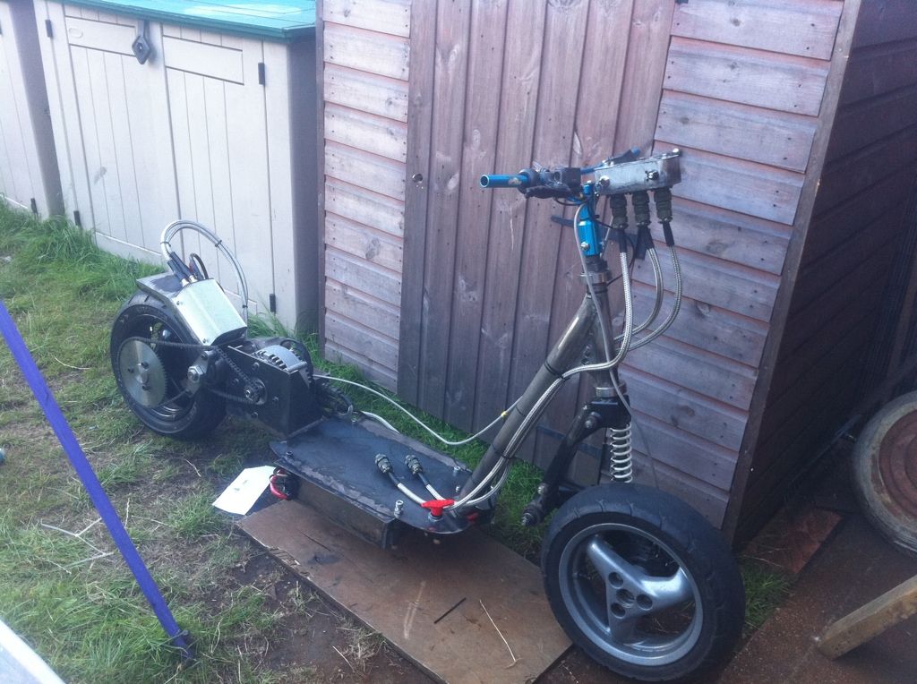 Super sized stand-up Scooter project. Build thread - Page 5 - Endless