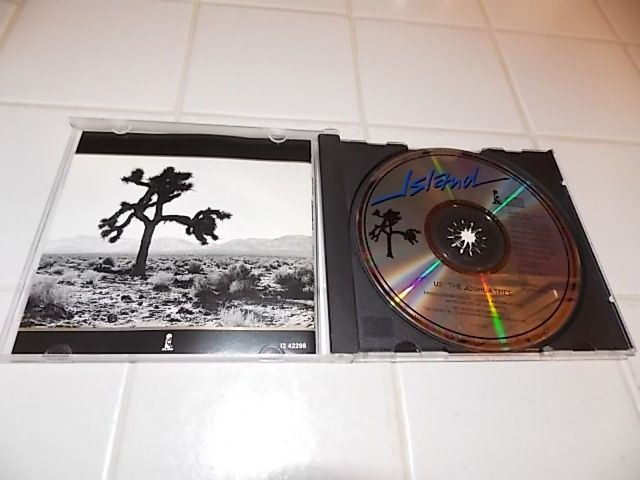 u2 the joshua tree cd rare original usa pressing island records