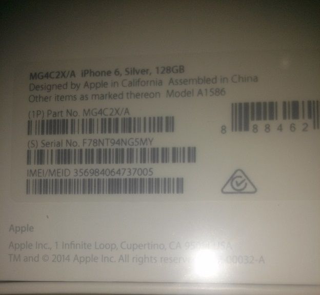 [HCM] Iphone 6 Silver + Gold 128Gb Nguyên Seal ! Hàng Quốc Tế (ÚC) - 2