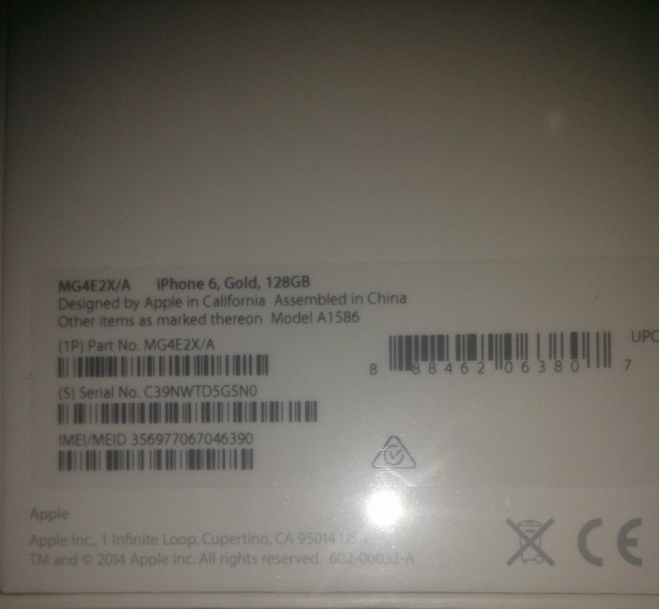 [HCM] Iphone 6 Silver + Gold 128Gb Nguyên Seal ! Hàng Quốc Tế (ÚC) - 3