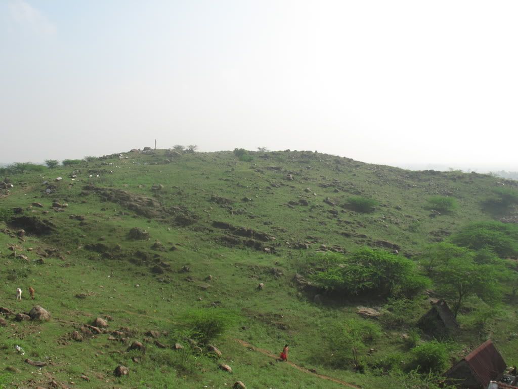 hill near Kundrathoor Kovil