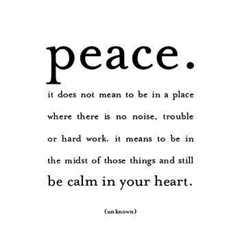 PEACE DEFINITION