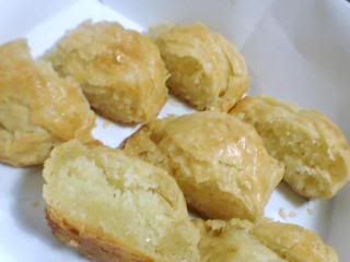 Coconut puff pastry