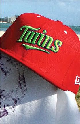 Fitted Hawaii Sox/Twins and MLB Caps
