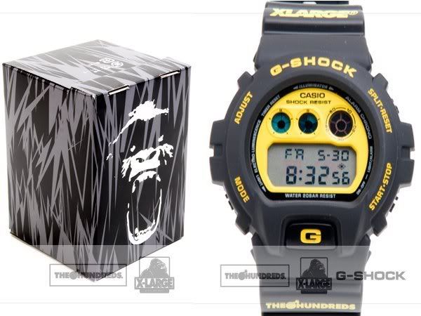 The Hundreds x XLarge G-Shock Pack