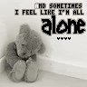 Teddy bear alone Pictures, Images and Photos