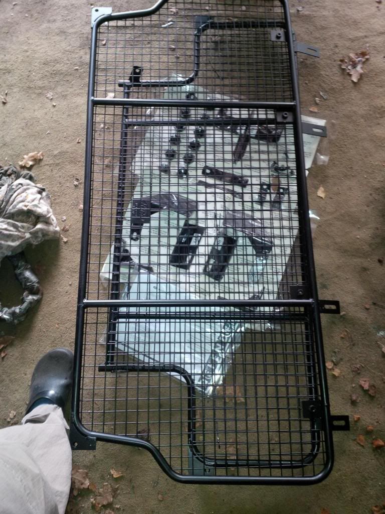 Land Rover Defender 90 County Cargo Barrier, LR006448 LandyZone