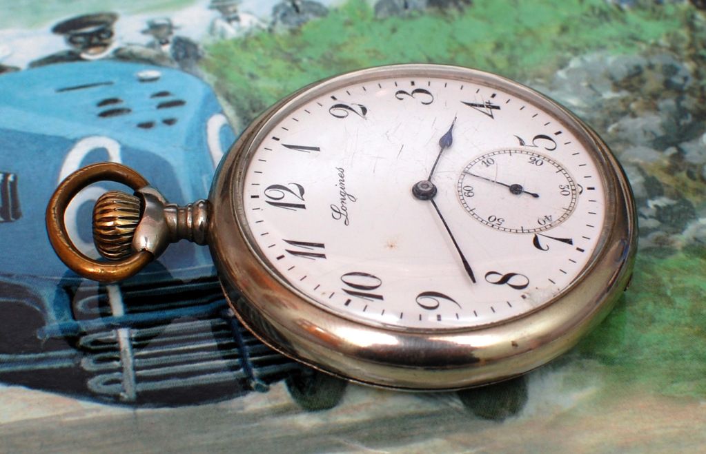 1912 longines navy watch price
