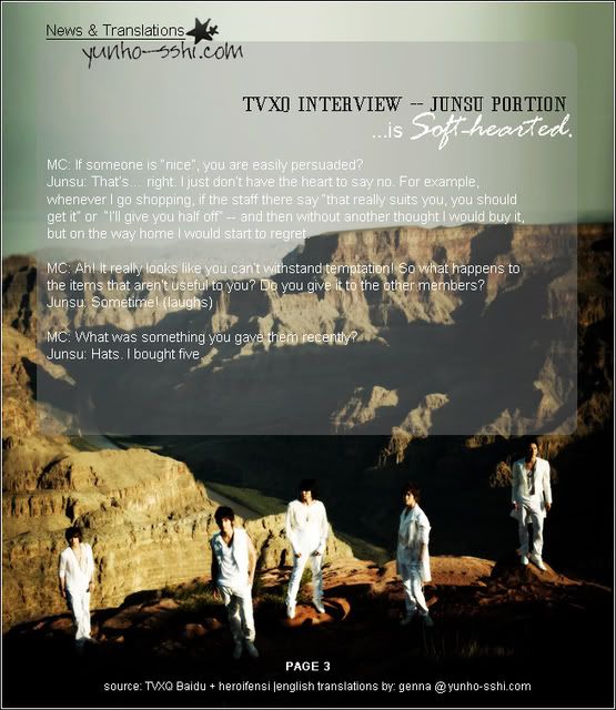 junsu on angels  3