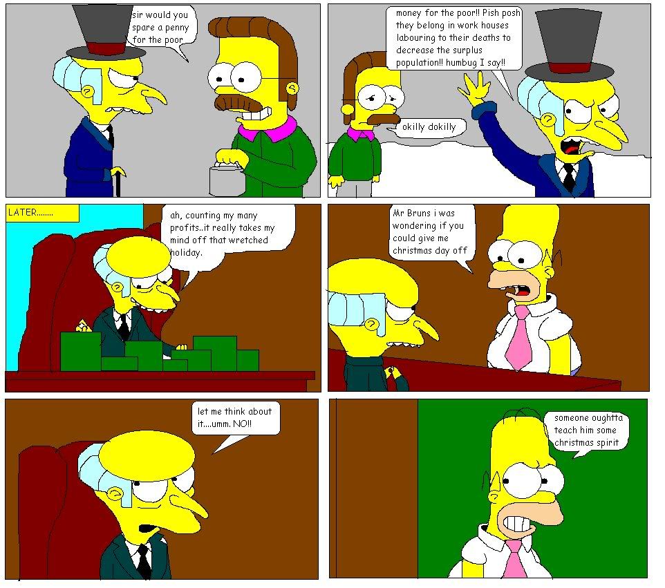 Simpson Comic Strip