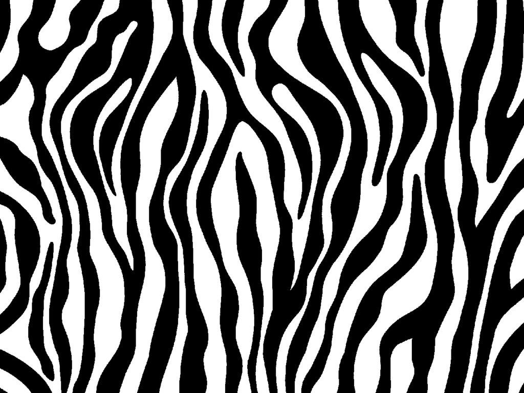 Black Zebra Print