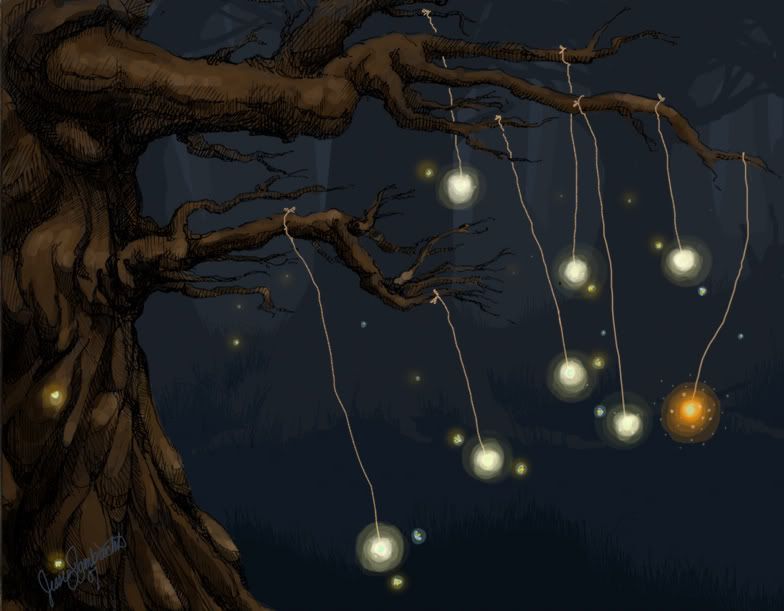 The Firefly Tree by kiyoshiryu 1