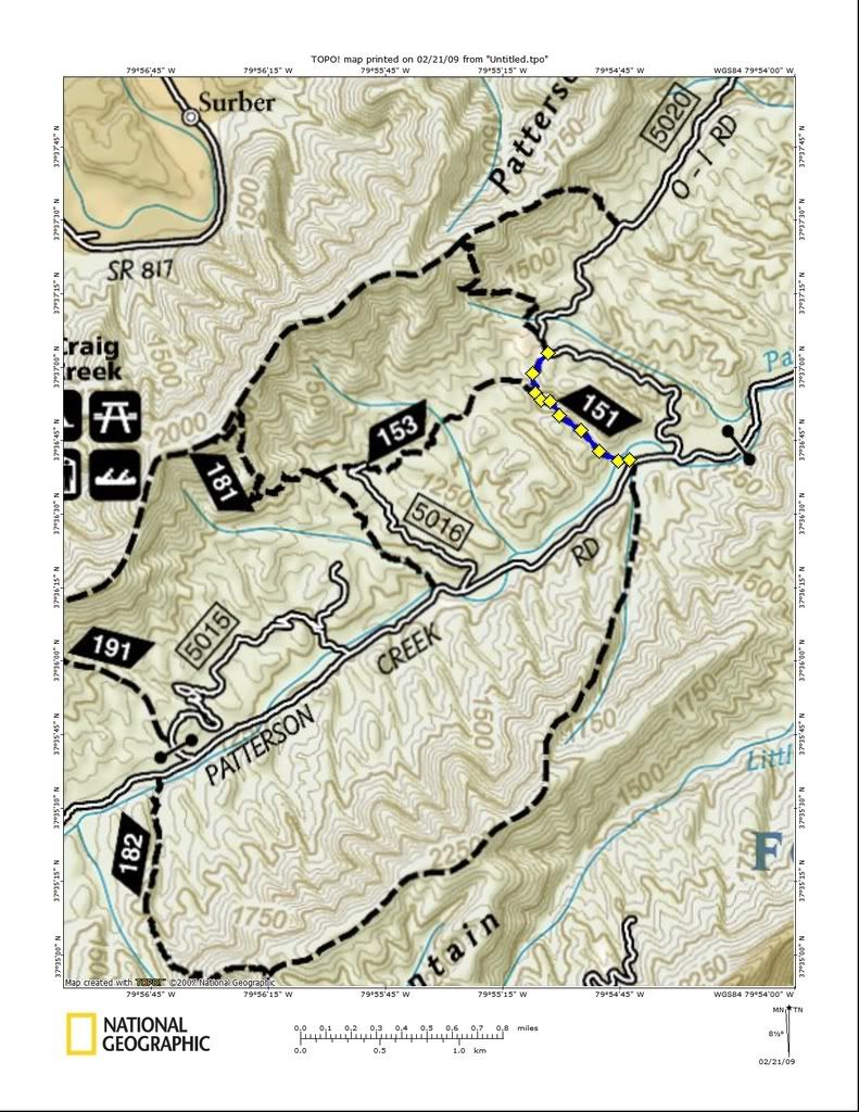 Patterson Mountain Solo Trail Ride