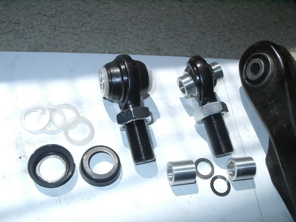 Greasable Heim joint control arms North American Motoring