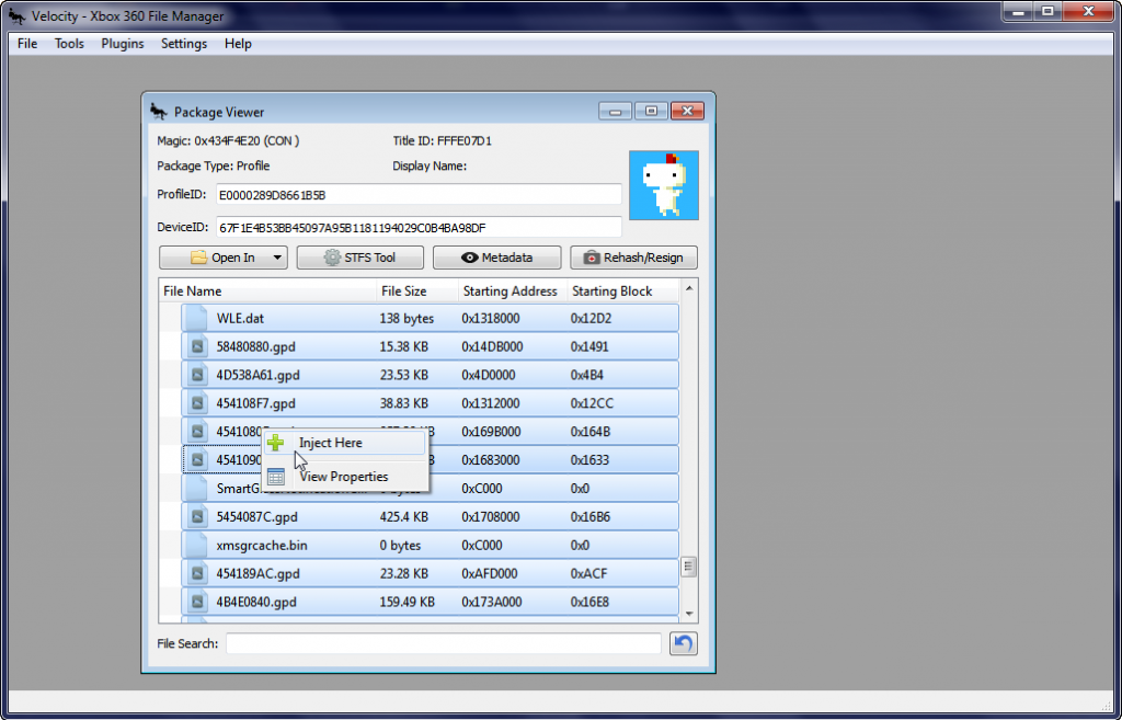 [Release] Velocity Xbox360 CrossPlatform File Manager (v0.1.0.0