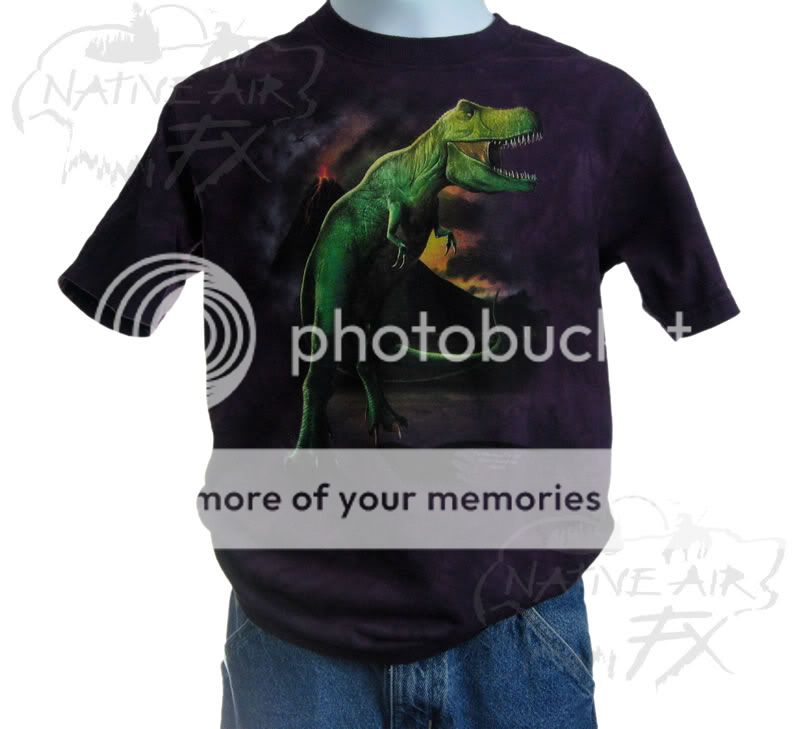 DINOSAUR T Shirt kids boy girl prehistoric tee S/M/L/XL  