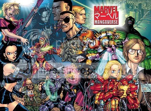 Marvel Mangaverse Comicsando Comic Art Blog