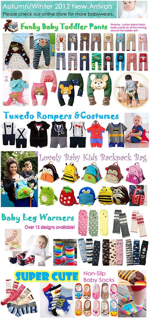 Leg Warmers Leggings Arm Warmers Baby Boy Girl Toddler Pants 12 Designs Avail