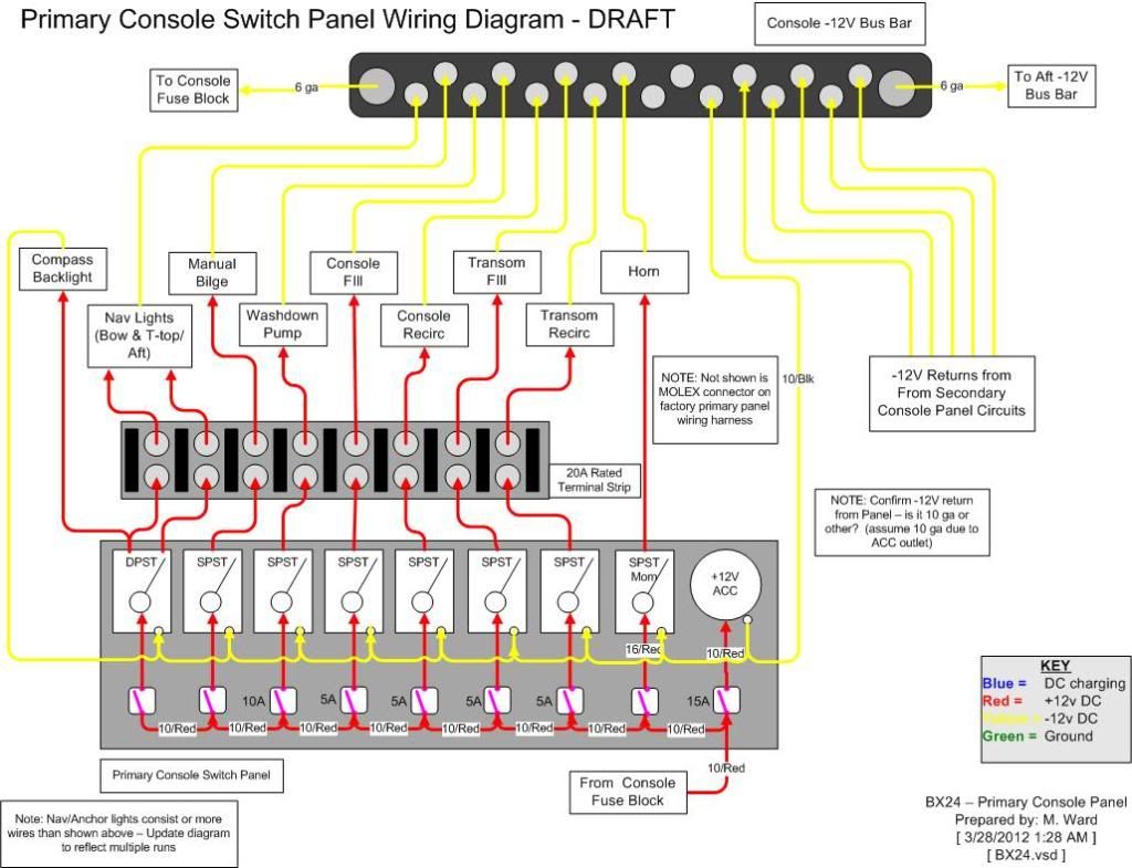 Boat Wiring Fuse Box Schematics