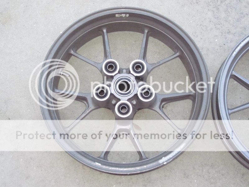 Ducati Marchesini Aluminum Front Rear Wheels Wheel Rims 749 999 Rim Back