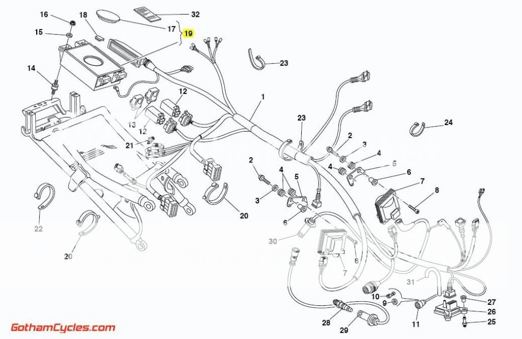 Ducati Computer ECU 1.6M: 748-996,ST4 SUPERBIKE 748 748S ... ducati monster 620 ie wiring diagram 